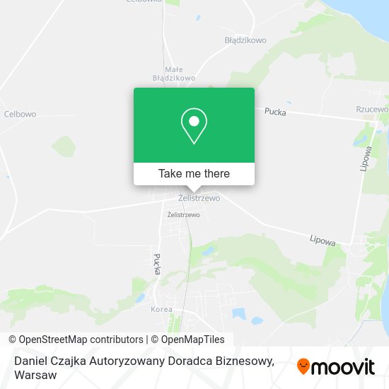 Daniel Czajka Autoryzowany Doradca Biznesowy map