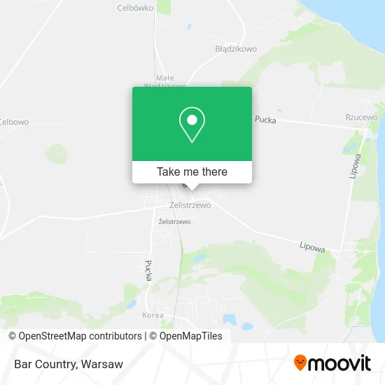 Карта Bar Country