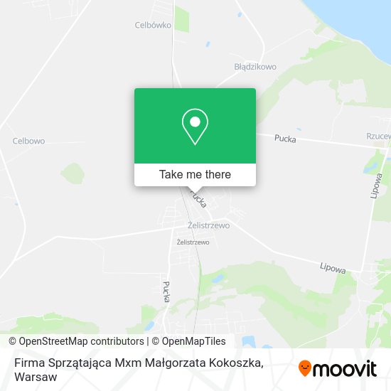 Firma Sprzątająca Mxm Małgorzata Kokoszka map