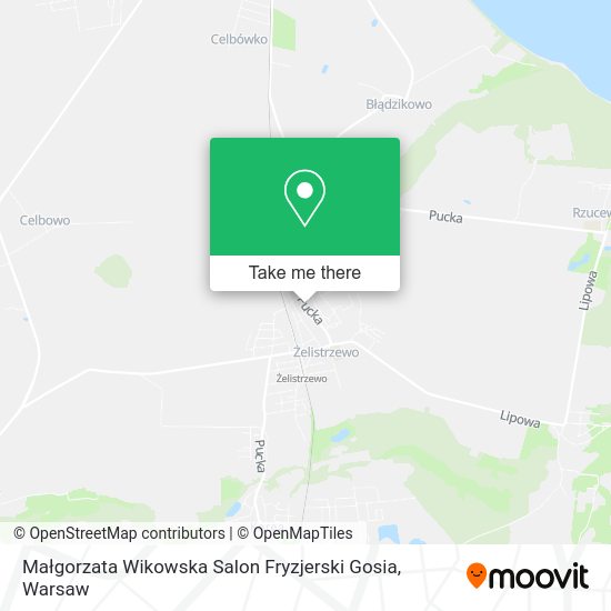 Małgorzata Wikowska Salon Fryzjerski Gosia map