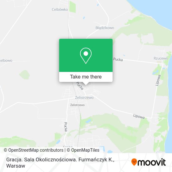 Gracja. Sala Okolicznościowa. Furmańczyk K. map