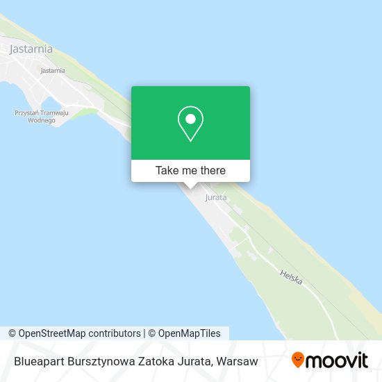 Blueapart Bursztynowa Zatoka Jurata map