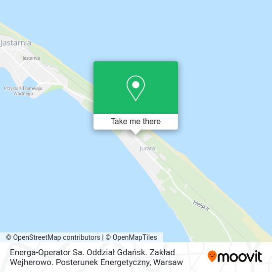 Energa-Operator Sa. Oddział Gdańsk. Zakład Wejherowo. Posterunek Energetyczny map