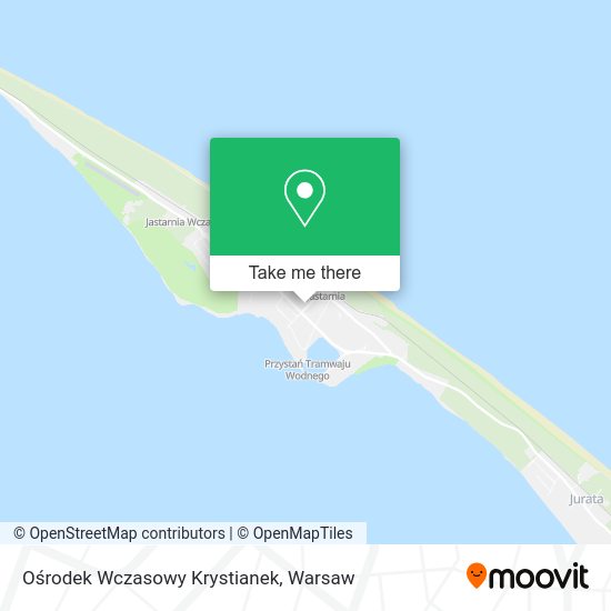 Ośrodek Wczasowy Krystianek map