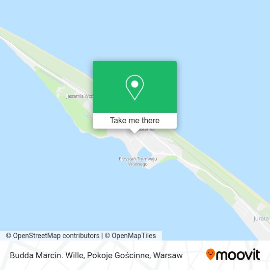 Budda Marcin. Wille, Pokoje Gościnne map