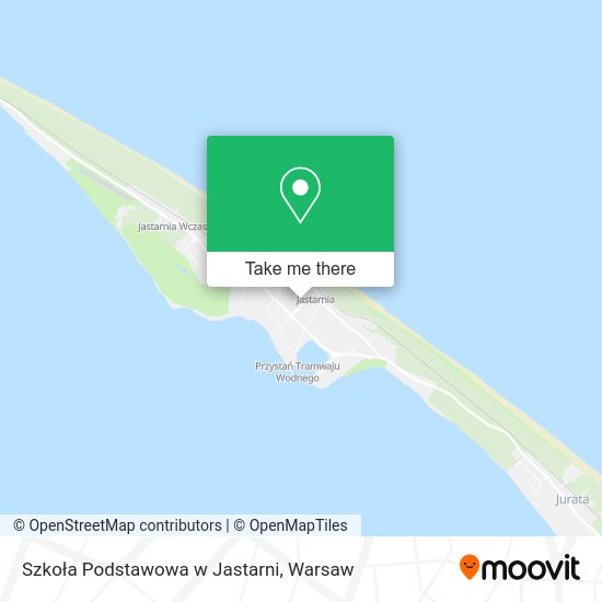 Szkoła Podstawowa w Jastarni map