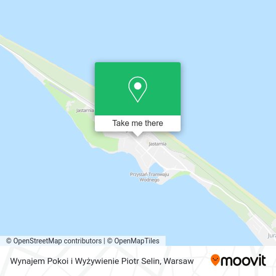 Wynajem Pokoi i Wyżywienie Piotr Selin map