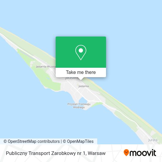 Publiczny Transport Zarobkowy nr 1 map