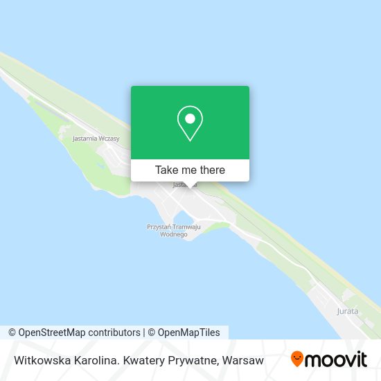 Witkowska Karolina. Kwatery Prywatne map