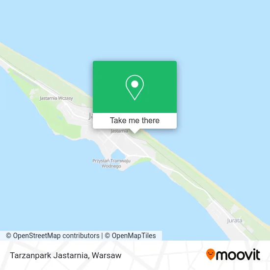 Карта Tarzanpark Jastarnia