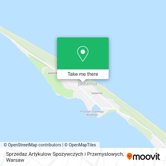 Sprzedaz Artykulow Spozywczych i Przemyslowych map