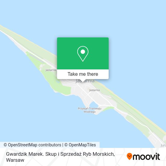 Gwardzik Marek. Skup i Sprzedaż Ryb Morskich map