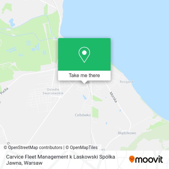 Карта Carvice Fleet Management k Laskowski Spółka Jawna