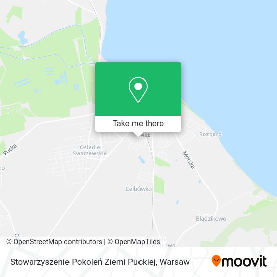 Stowarzyszenie Pokoleń Ziemi Puckiej map