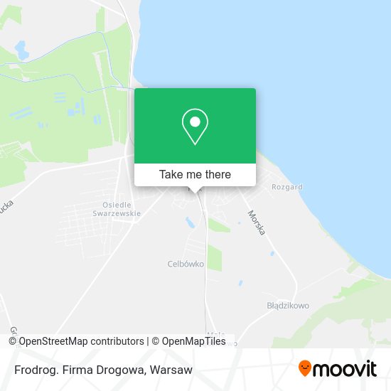 Frodrog. Firma Drogowa map