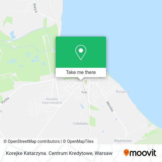 Korejke Katarzyna. Centrum Kredytowe map