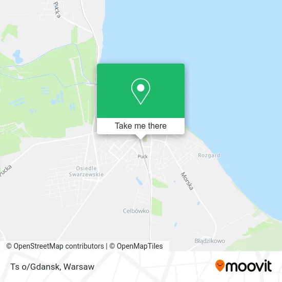 Карта Ts o/Gdansk