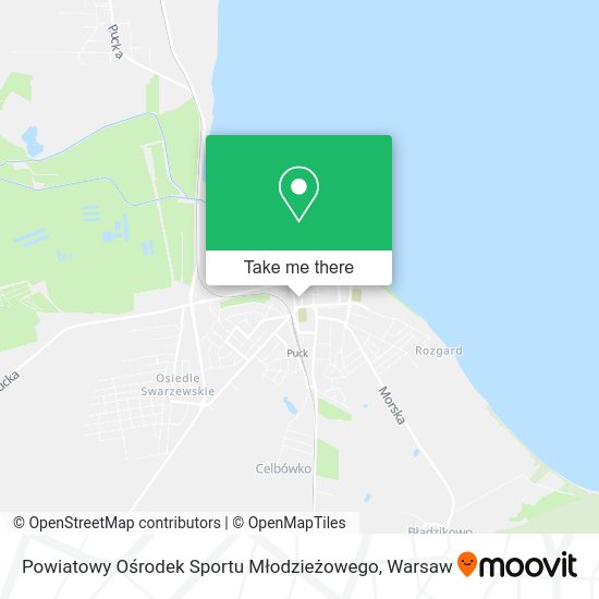 Powiatowy Ośrodek Sportu Młodzieżowego map