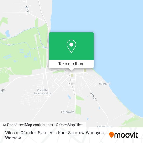 Vik s.c. Ośrodek Szkolenia Kadr Sportów Wodnych map