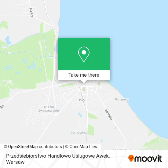 Карта Przedsiebiorstwo Handlowo Uslugowe Awek