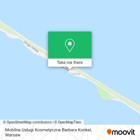 Карта Mobilne Usługi Kosmetyczne Barbara Konkel