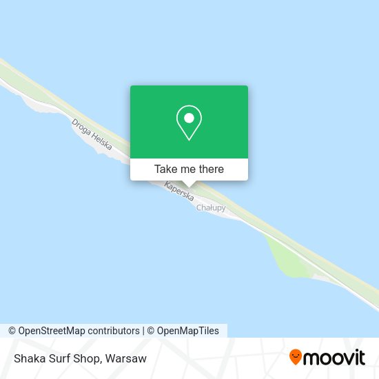 Shaka Surf Shop map