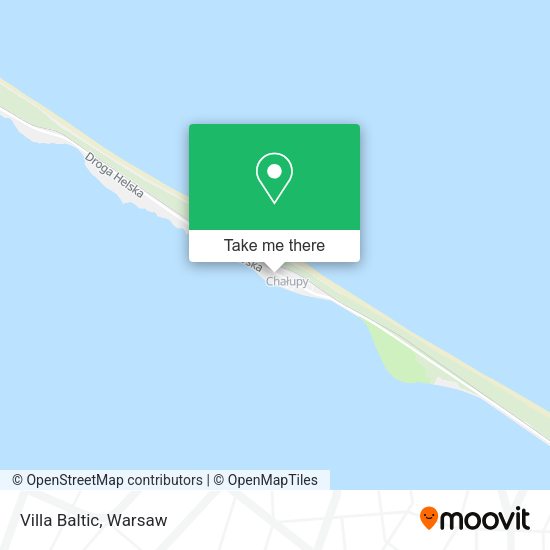 Villa Baltic map