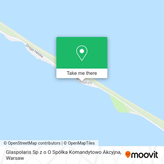 Glaspolaris Sp z o O Spółka Komandytowo Akcyjna map