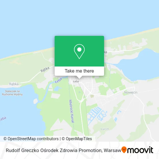 Rudolf Greczko Ośrodek Zdrowia Promotion map