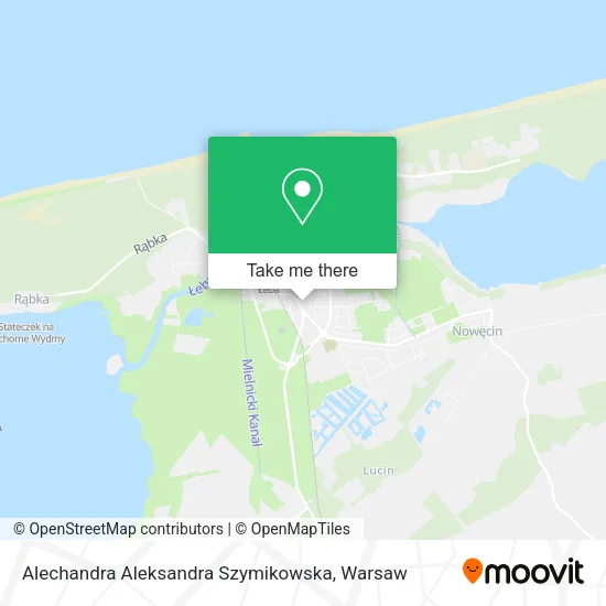 Карта Alechandra Aleksandra Szymikowska