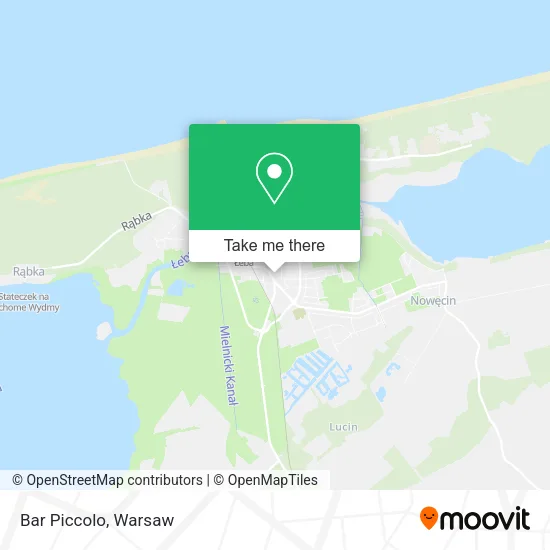 Карта Bar Piccolo