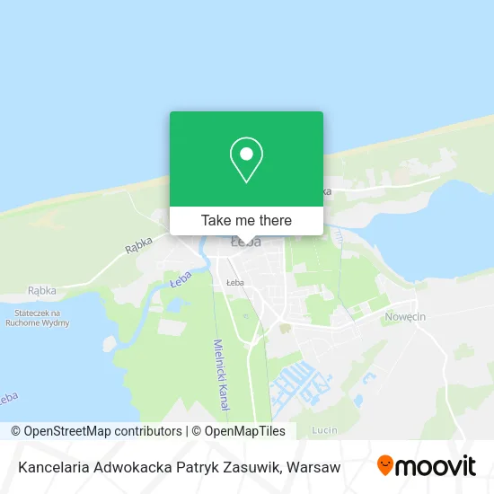 Карта Kancelaria Adwokacka Patryk Zasuwik