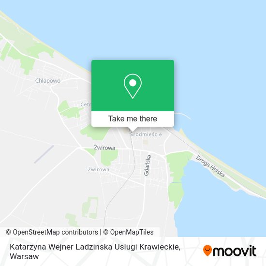 Katarzyna Wejner Ladzinska Uslugi Krawieckie map