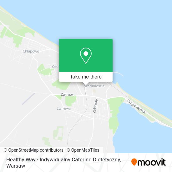 Healthy Way - Indywidualny Catering Dietetyczny map