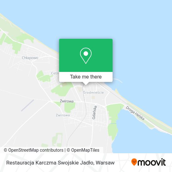 Restauracja Karczma Swojskie Jadło map