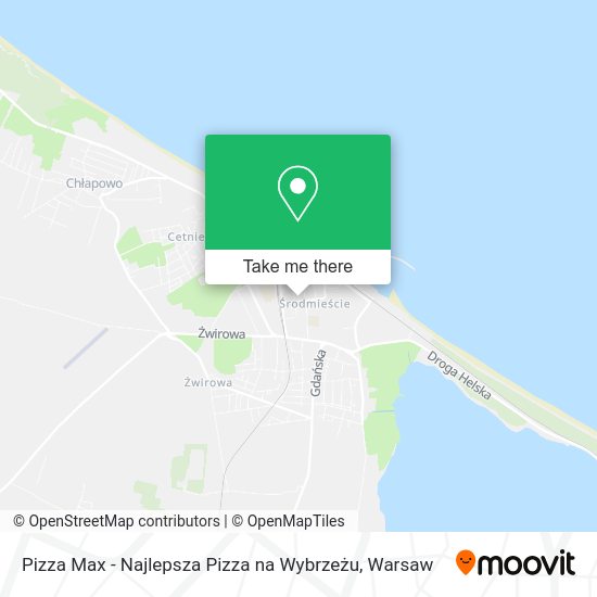 Pizza Max - Najlepsza Pizza na Wybrzeżu map