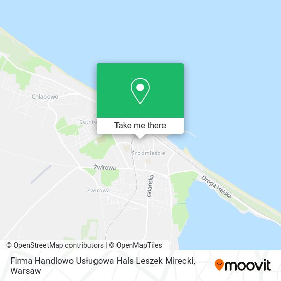 Firma Handlowo Usługowa Hals Leszek Mirecki map