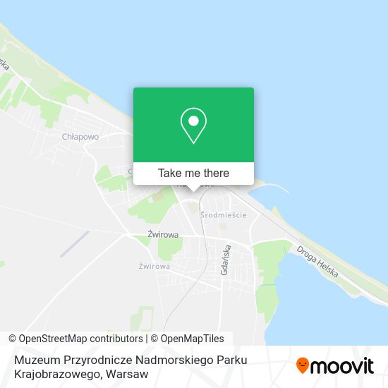 Muzeum Przyrodnicze Nadmorskiego Parku Krajobrazowego map