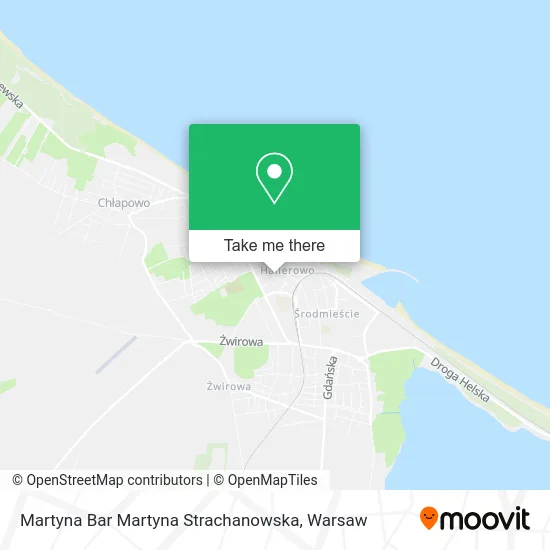 Карта Martyna Bar Martyna Strachanowska