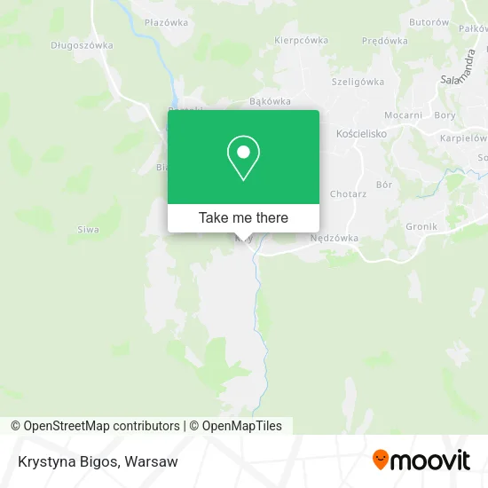 Krystyna Bigos map