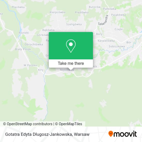 Gotatra Edyta Długosz-Jankowska map