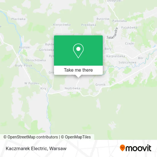 Карта Kaczmarek Electric
