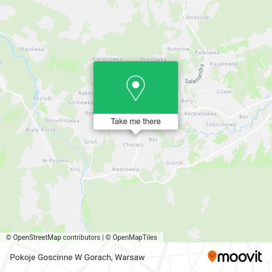 Pokoje Goscinne W Gorach map