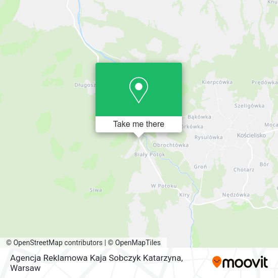 Agencja Reklamowa Kaja Sobczyk Katarzyna map