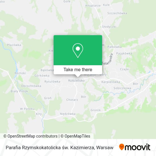 Parafia Rzymskokatolicka św. Kazimierza map