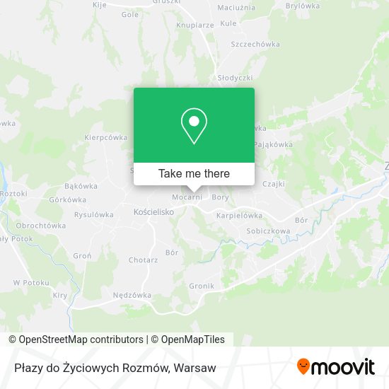 Płazy do Życiowych Rozmów map