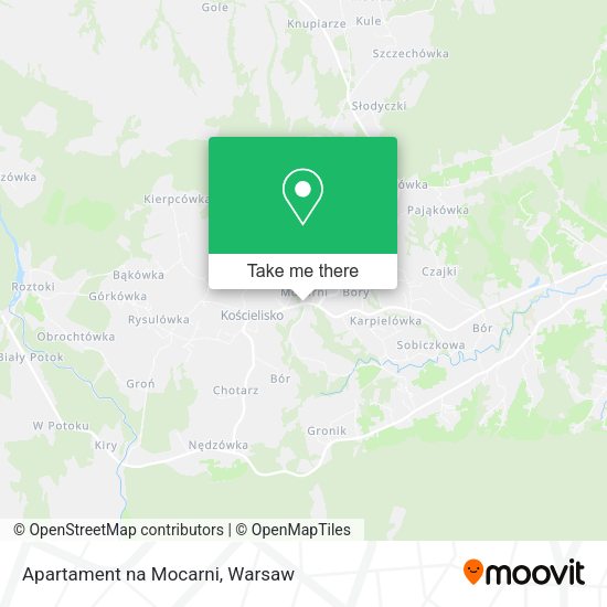 Apartament na Mocarni map