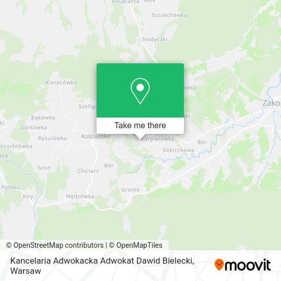 Kancelaria Adwokacka Adwokat Dawid Bielecki map