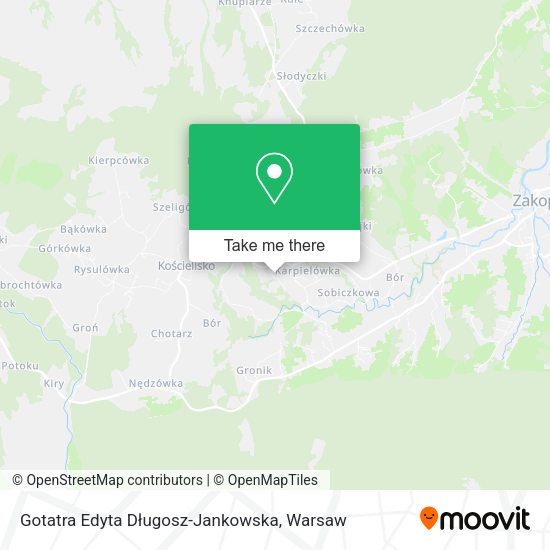 Gotatra Edyta Długosz-Jankowska map