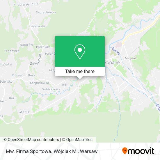 Mw. Firma Sportowa. Wójciak M. map